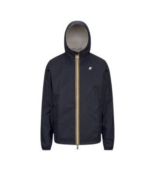 K-way para hombre. K2124EW Chaqueta Jake Plus 2 Reversible marino (XL), Casual, Nylon, Manga larga
