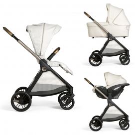 Carrito Trio Bellagio 2 con capazo Flexi y Kory Plus Amber Glow
