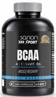 sanon sport bcca 411  vitamina b6 240 capsulas