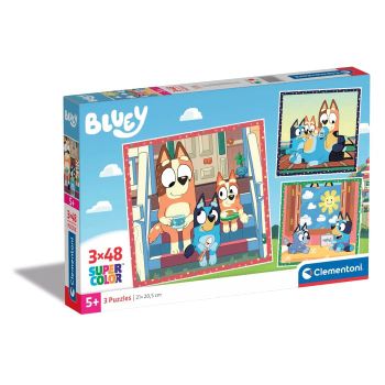 Puzzle Disney Bluey Clementoni 104 Piezas Bluey Puzzle Infantil A Partir De 6 Años (27171), Multicolor