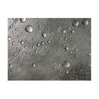papel pintado 3d - una superficie de acero con gotas de agua 300x231 cm