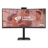 monitor aoc cu34e4cw 34 ultrawide quad hd 120hz va curvo hdr10 usb-c kvm