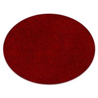alfombra eton circulo  rojo circulo 133 cm