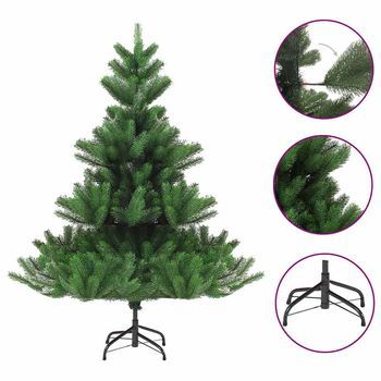 Árbol De Navidad Artificial Abeto Nordmann Verde 240 Cm Vidaxl
