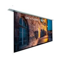 kimex pantalla de proyeccion electrica empotrable 180x101m formato 169 funcion wifi