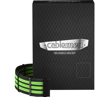 PRO ModMesh C-Series RMi & RMx Cable Kit - Black & Light Green, Black