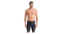 traje de bano spider web arena jammer negro blanco para hombre
