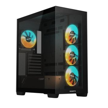 Torre GIGABYTE C500 Panoramic Stealth ATX Vidrio Templado Negra Gaming