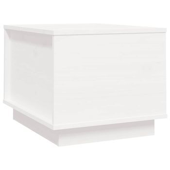 Mesa De Centro 40x50x35 Cm Madera - Blanco