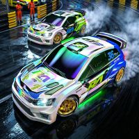 jjrc c8845 124 24g 4wd rc drift car rtr with gyro lights sound effects fully proportional reflective chrome-look body