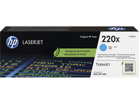toner - hp laserjet 220x cian alto rendimiento hasta 5500 paginas terrajet w2201x