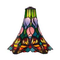 pantalla tiffany suelta serie  butterfly  d-25cm