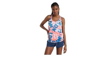 Camiseta de tirantes new balance london edition printed athletics blanco rojo azul para mujer