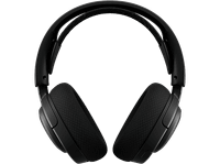 auriculares gaming - steelseries arctis nova 5 circumaurales bluetooth hasta 60 horas cancelacion ruido ai microfono retractil negro