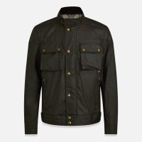 belstaff racemaster waxed cotton jacket - it 50l
