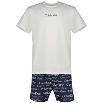 Calvin Klein Jeans Boxer Lv00nm2906 Crew Poplin Boxer Set para hombre