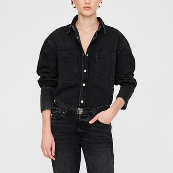 Anine Bing Dante Denim Shirt - M