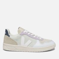 veja womens v-10 suede trainers - uk 2