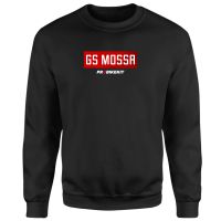 pbk gs mossa boxed chest logo sweatshirt - black - s - black