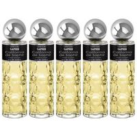 pack de 5 eau de parfum hombre saphir california 200 ml