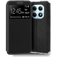 funda para movil cool flip cover solapa polipiel negra antigolpes para xiaomi redmi note 15