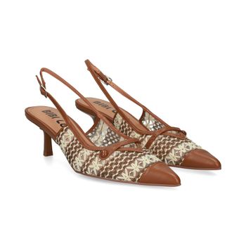 Bibi Lou Zapatos De Tacón Medio Mujer - Marrón Talla 38