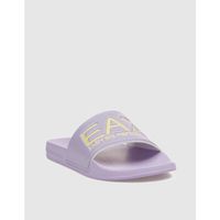 emporio armani ea7 sandalias chancla 7x000108 lila para mujer
