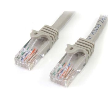 Startech 45PAT15MGR Cable de Red Cat 5e UTP Patch Snagless RJ-45 Sin Enganches 15m Gris