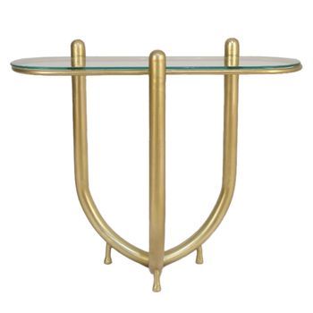 Mesa Entrada Metal,cristal