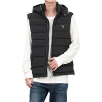 guess abrigo de plumas g triangle para hombre
