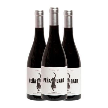 Sancha Vino Tinto Peña El Gato Rioja Crianza 75 Cl 15% Vol. (pack De 3 Unidades)