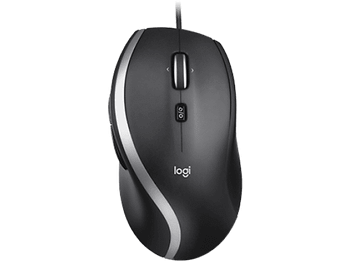 Ratón - Logitech M500S, Con cable, 4000 ppp, DPI ajustable, 7 botones personalizables, Negro