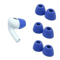 comply truegrip - tapones para los oidos para airpods pro gen 1 y 2 color azul
