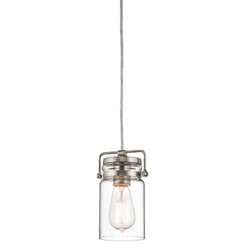 Lámpara de techo dorado con pantalla transparente de cristal
