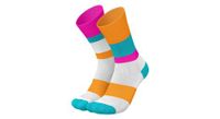 calcetines incylence running bands azul naranja
