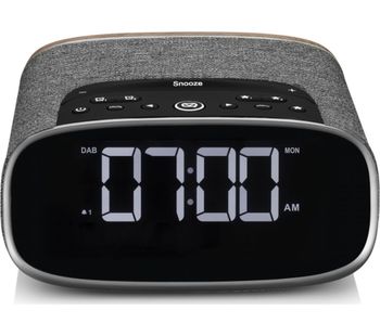 VQ Lark DABﱓ Bluetooth Clock Radio - Walnut