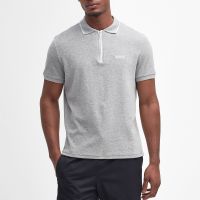 barbour international wilton cotton-terry polo shirt - s