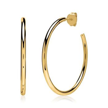 De aros de plata 925 bañados en oro