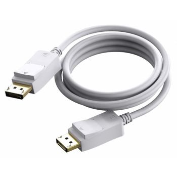 Cable DisplayPort Vision TC 2MDP 2 m Macho a Macho Blanco