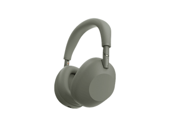 Auriculares inalámbricos - Sony WH-1000XM6, Cancelación ruido, 30h Autonomía, Hi-Res, Carga Rápida, Cómodo, Plegable, iOS/Android, Verde oliva