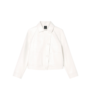 ax armani exchange para mujer xw001811af18859u1003 chaqueta ranglan blanco l casual viscosa