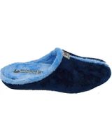 de vulca-bicha zapatilla casa suave marino