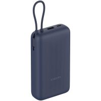 power bank xiaomi 33w 20000mah con cable integrado hasta 33w azul