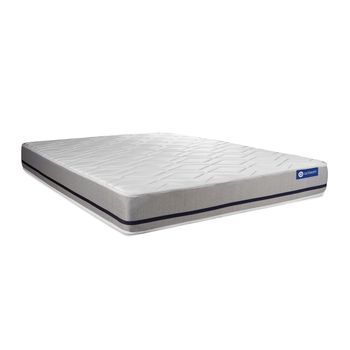 Colchón Actilatex Soft 130x210cm, Grosor: 20cm, Látex Y Espuma Viscoelástica, Moderadamente Firme, 3 Zonas De Confort