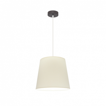 Lampara Colgante Maldivas 1xe27 Marron/beis Reg.35d de FABRILAMP.