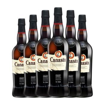 Williams & Humbert Vino Dulce Canasta Cream Jerez-xérès-sherry 75 Cl 19.5% Vol. (pack De 6 Unidades)