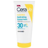 cerave invisible hydrating sunscreen spf 30 for body face  all skin types with 3 essential ceramides 177 ml