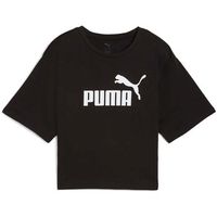 puma camiseta ess cropped no 1 logo relaxed tee para mujer