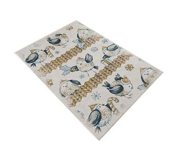 Alfombra de poliester estampada 80 x 150cm