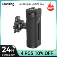 smallrig mini empunadura lateral con abrazadera nato para jaulas de camara compatible con brazos magicos microfonos soportes de monitor luces 5947